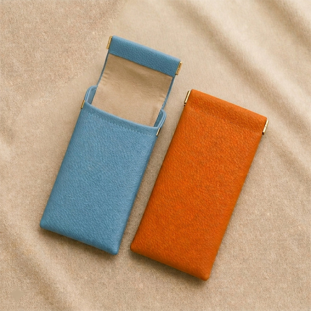 Estuche de viaje de cuero PRAKTIK