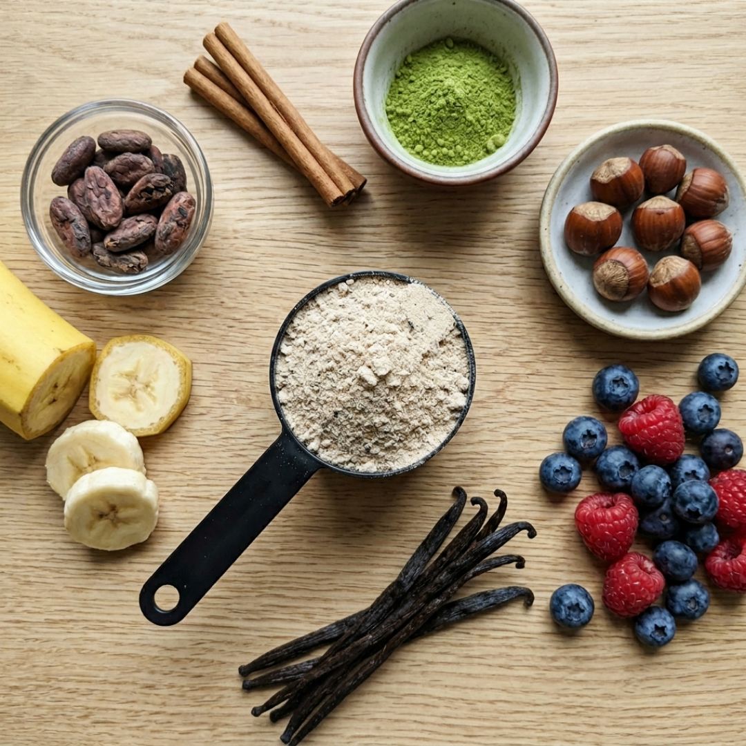 PRACTS Vegan Plant-Based Protein Powder-DE
