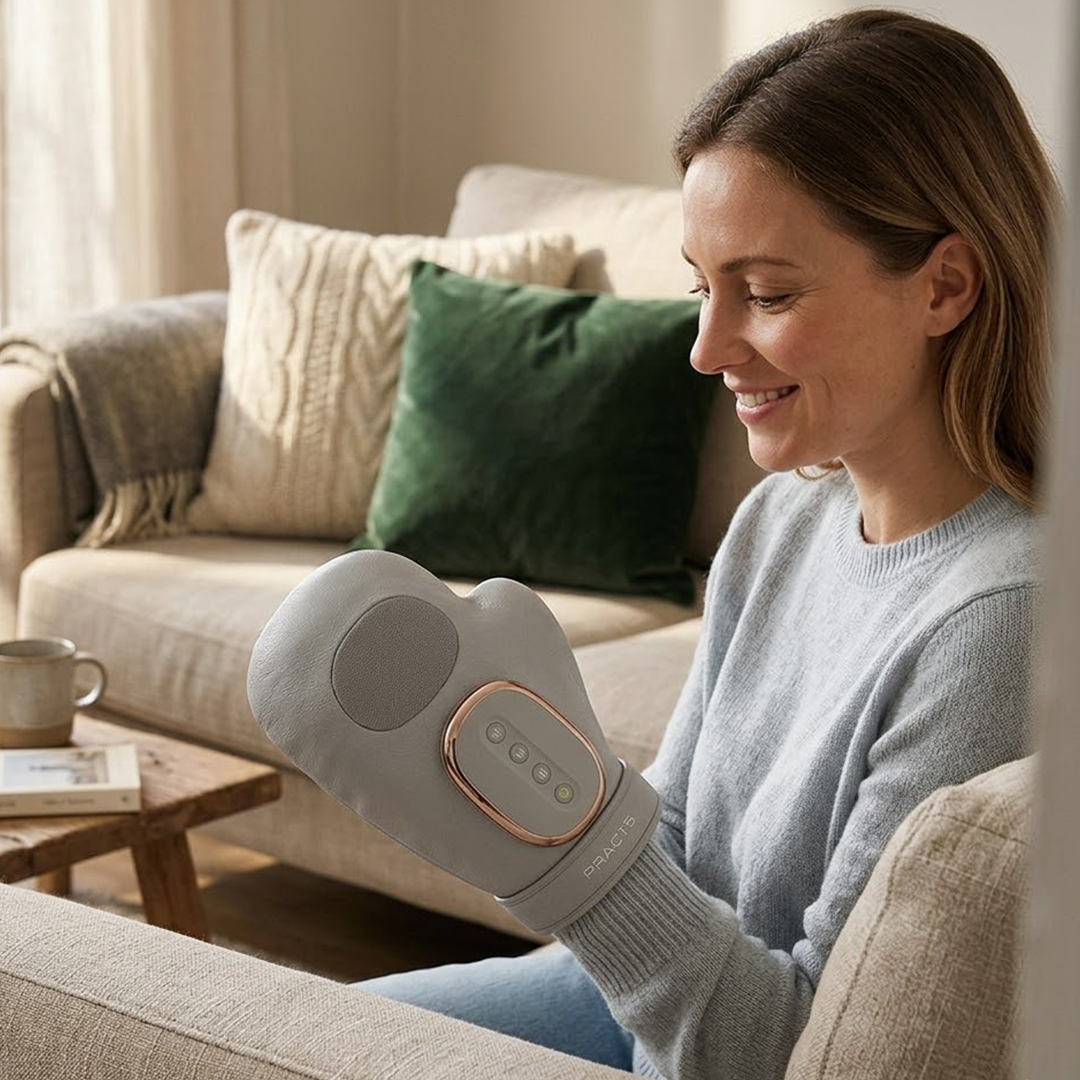 PRACTS Masajeador de mano - Alivia el Dolor en 15 Minutos